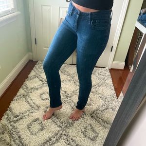 Jessica Simpson Skinny Leg Blue Jeans, Size 29